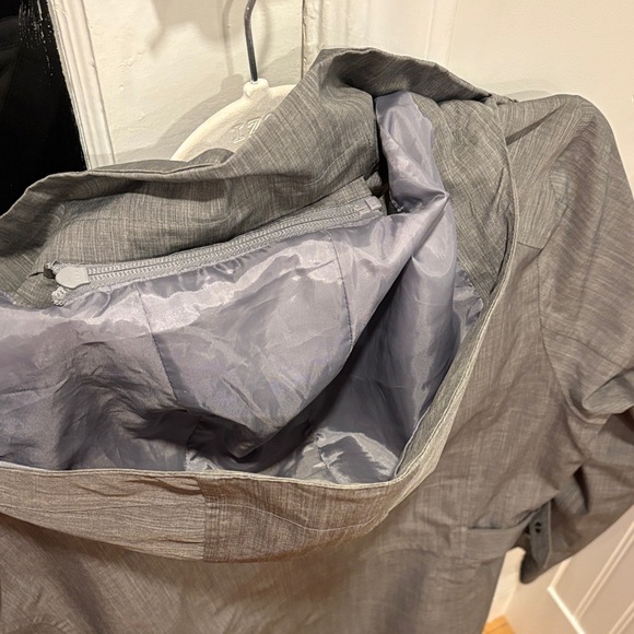 Kirkland Signature Gray Women's Trench Coat - Picture 14 of 16